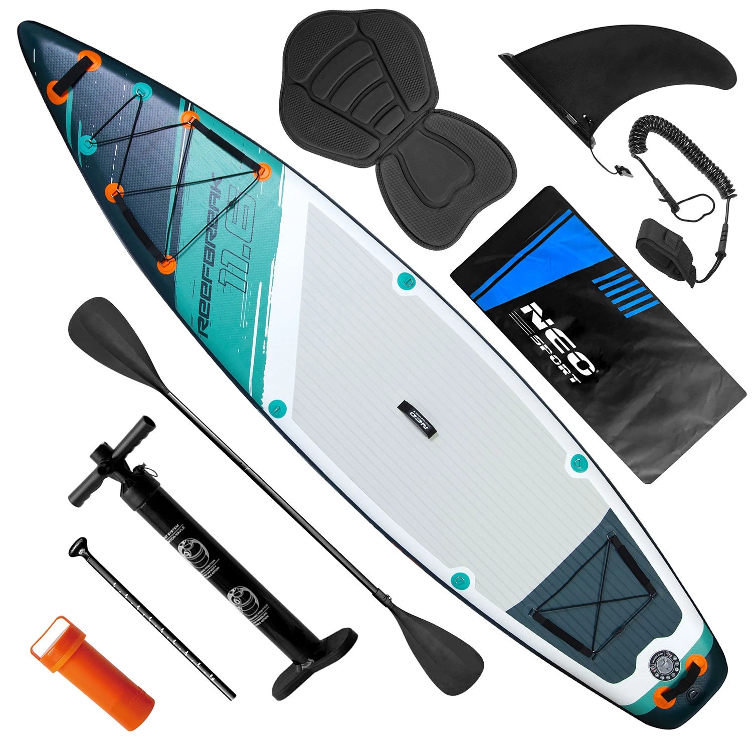 Reefbreak SUP-lauta 350 cm – korkea kantavuus ja hyvä tasapaino
