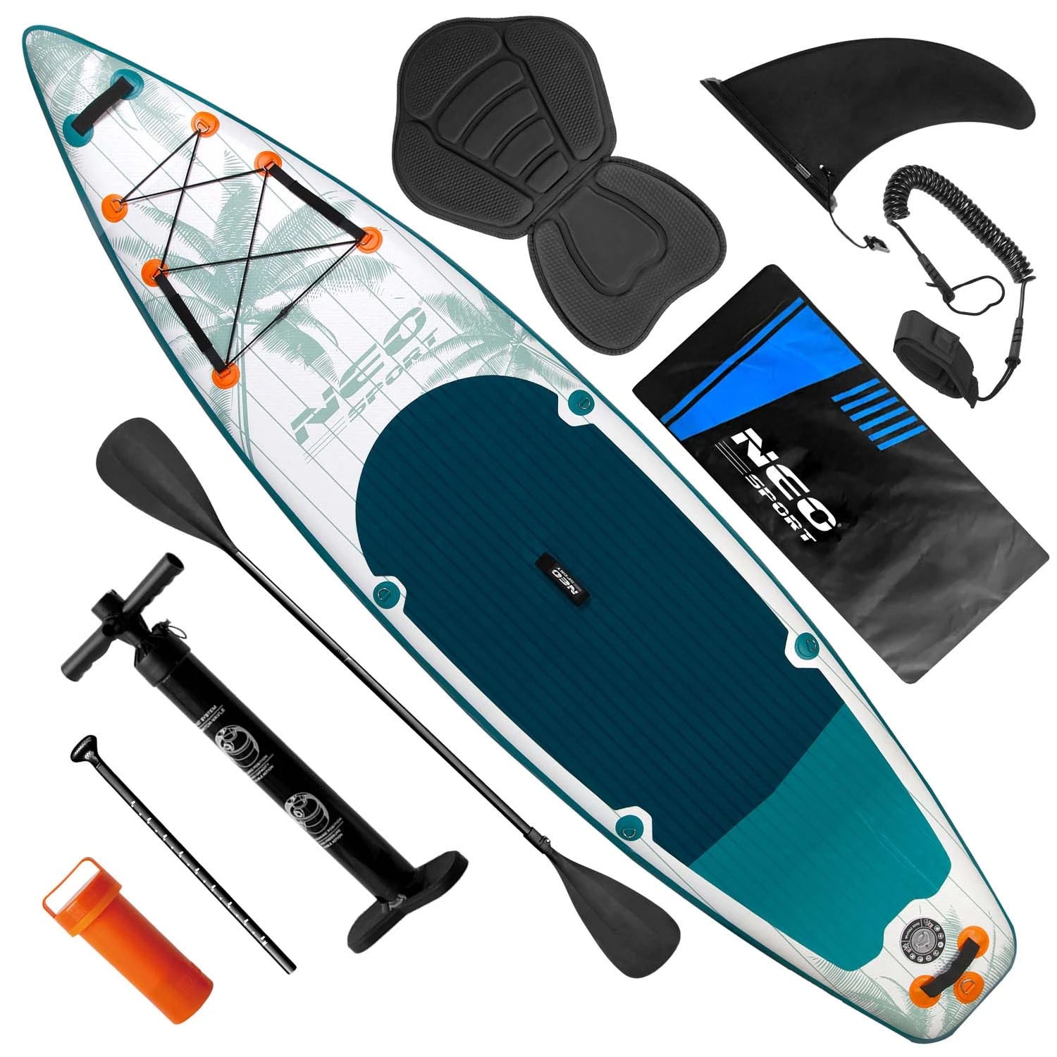 SUP-lauta setti mela pumpulla ja repulla