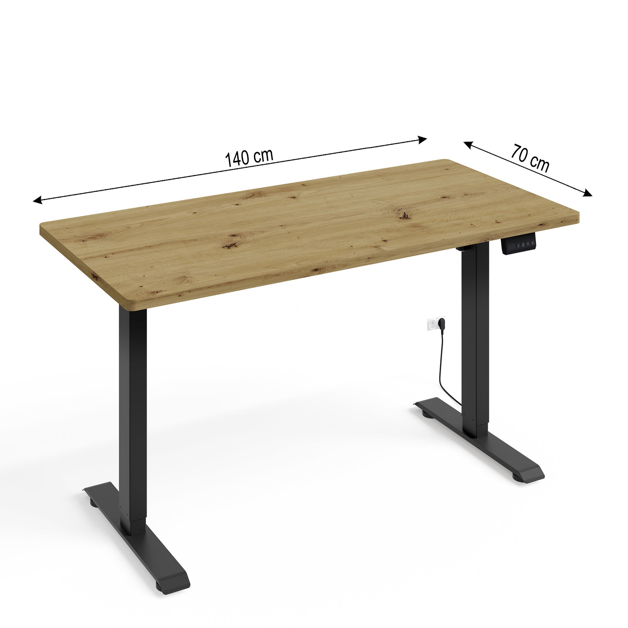 Sähköpöytä mitat