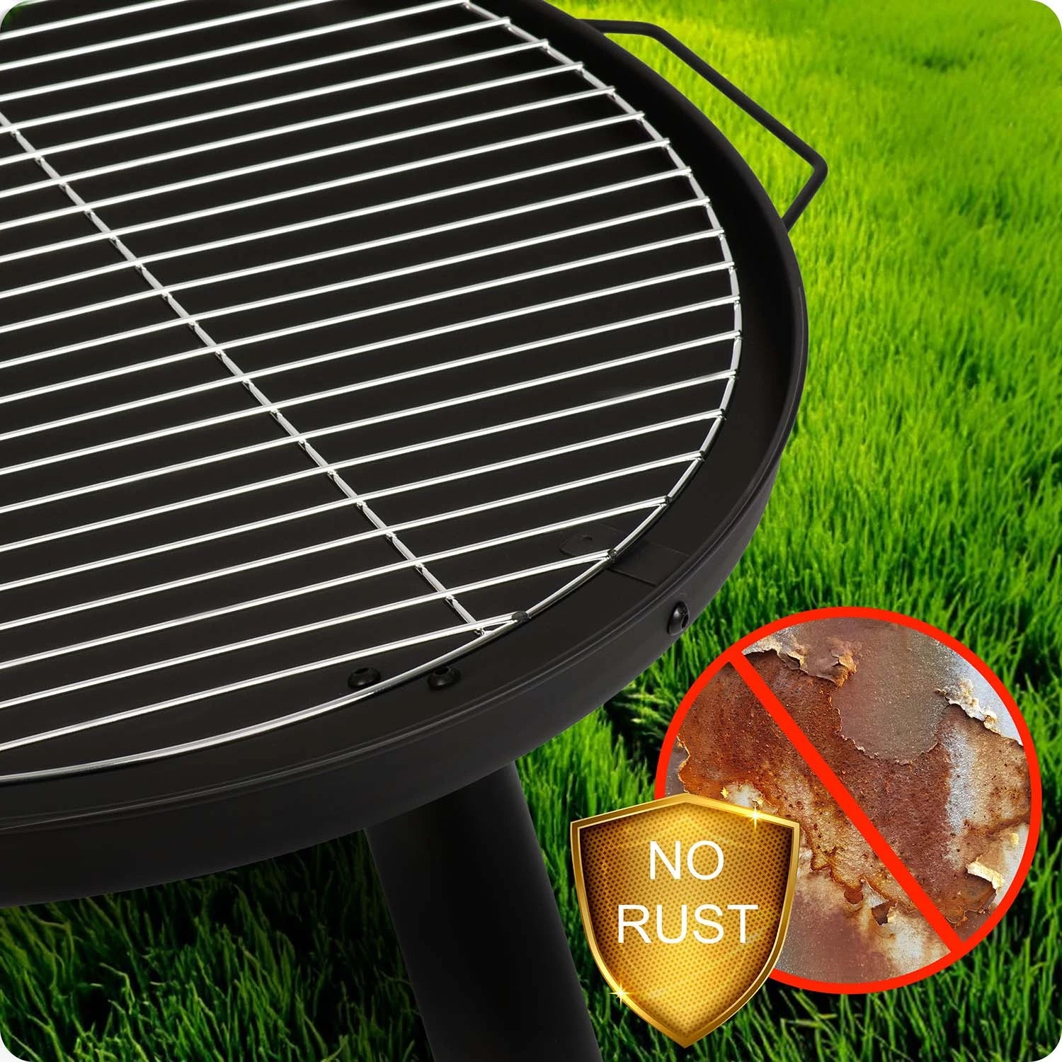 Tulisija grillaamiseen – makkara ja ruoka avotulella