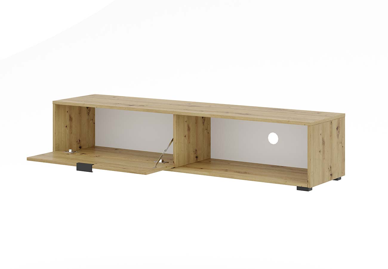 Tv-taso Comfy 150cm seinälle tai lattialle tammi artisan