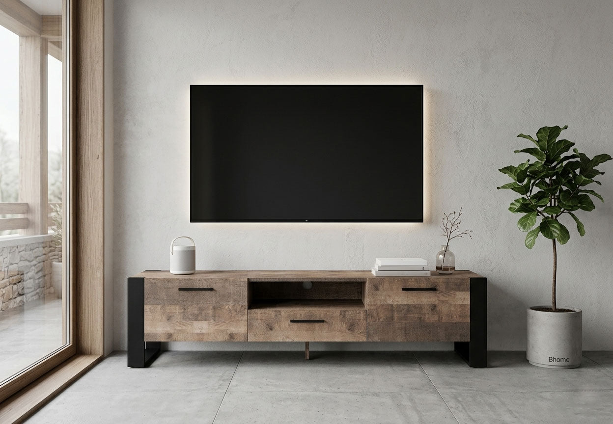 Tv-taso Masku 200 cm Tammi