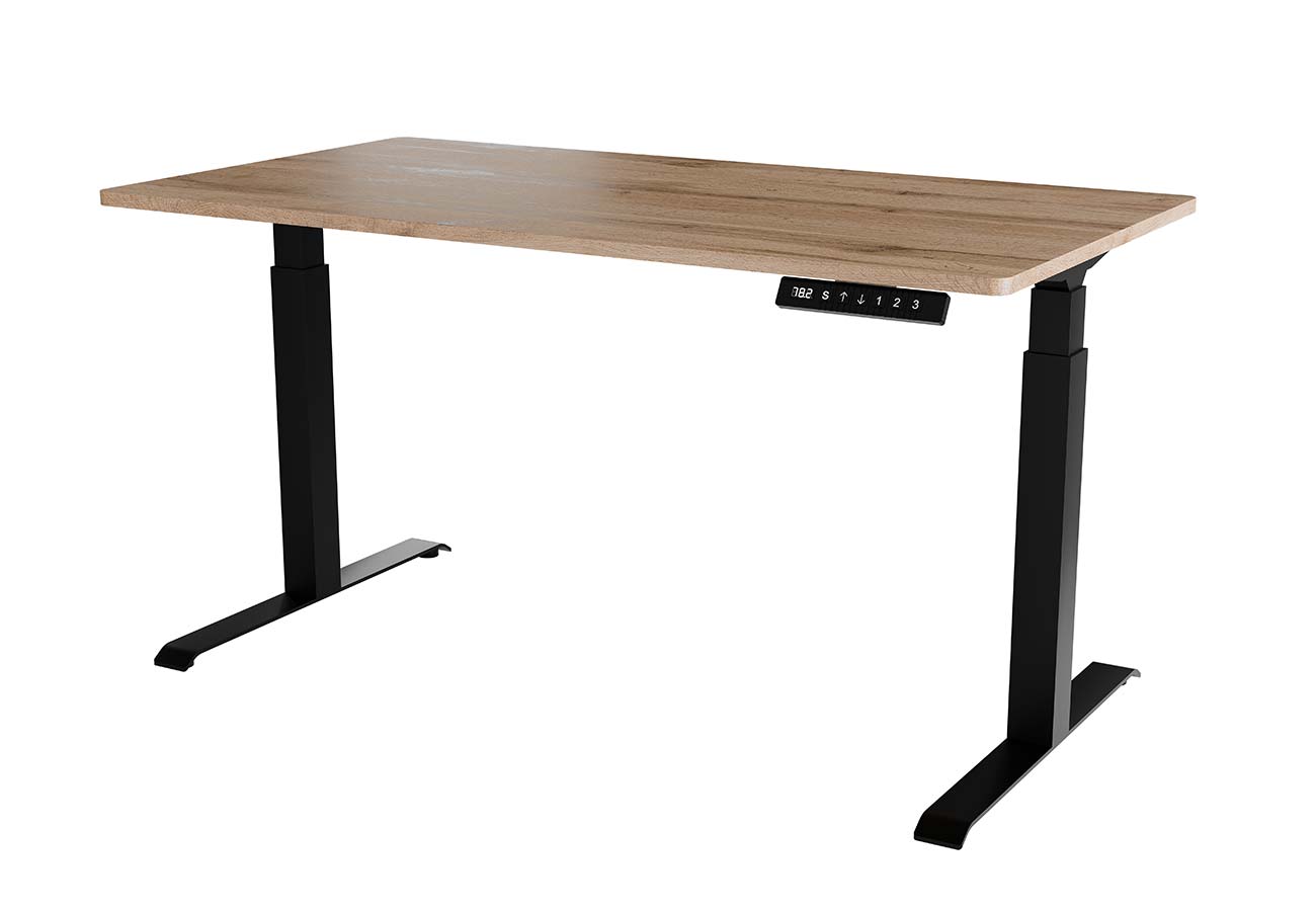 Työpöytä korkeussäädettävä 150cm Tammi
