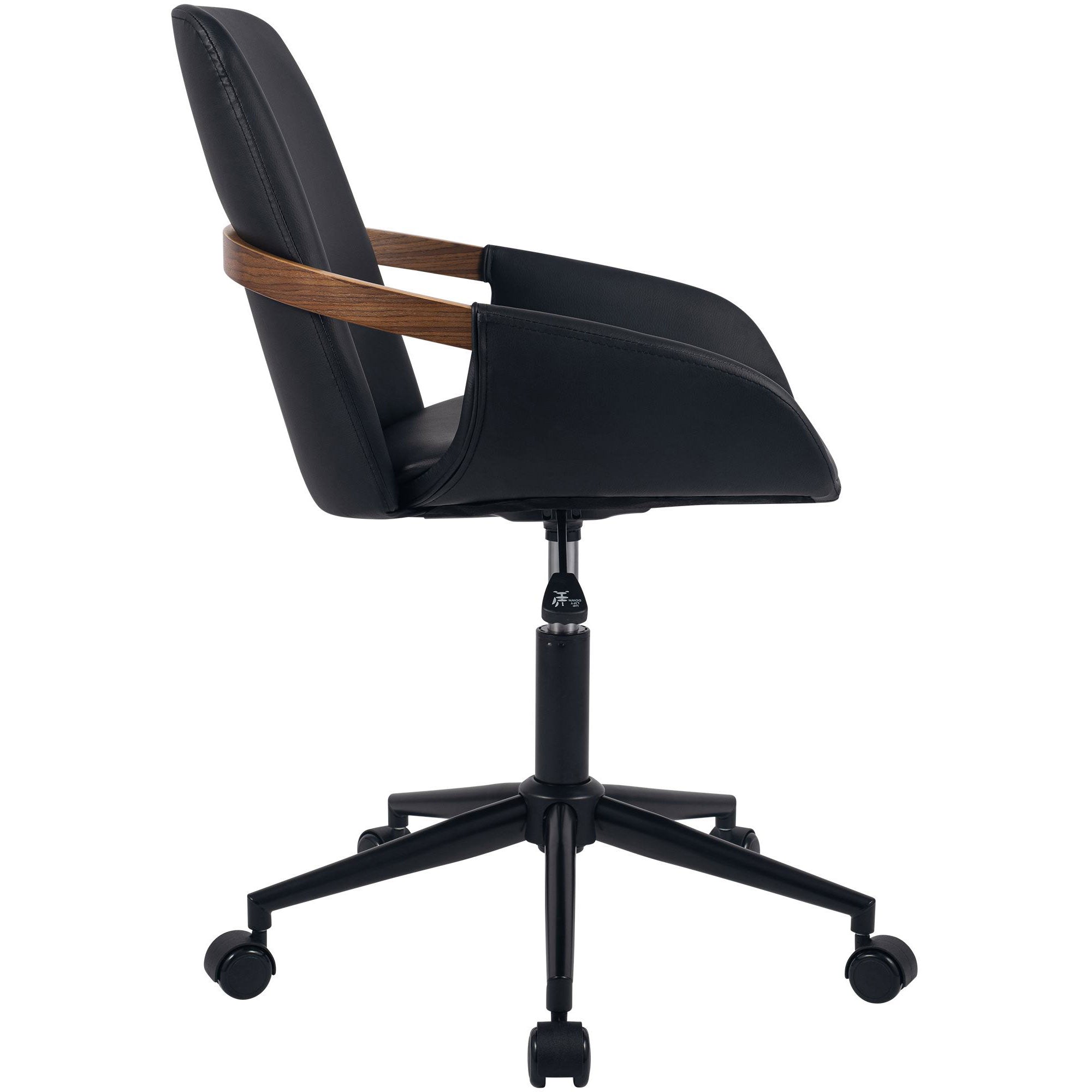 Ergonominen työtuoli keinonahkaverhoilulla