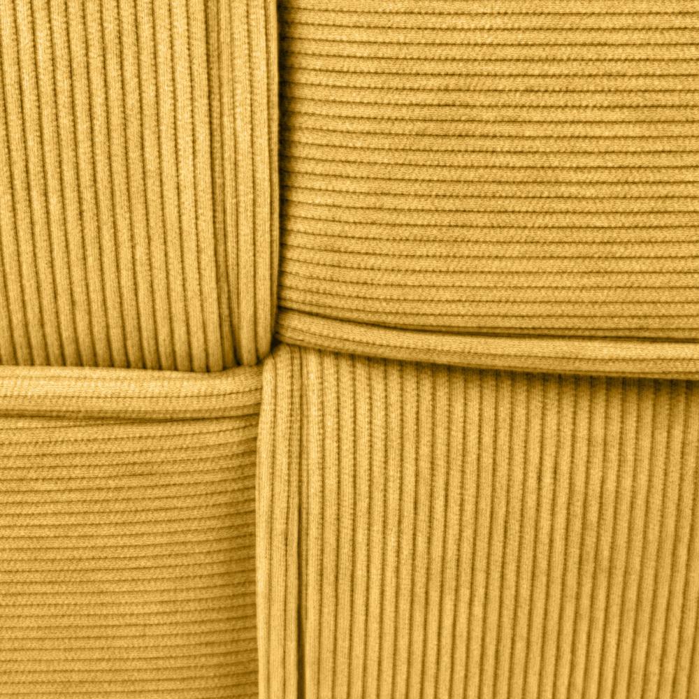 Vakosametti rahi keltainen, sisustus ja istuin