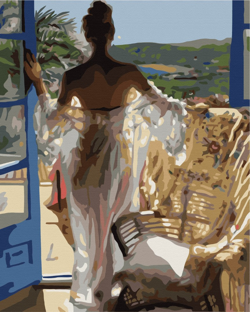 Maalaa numeroin Paint by numbers Breath of the morning