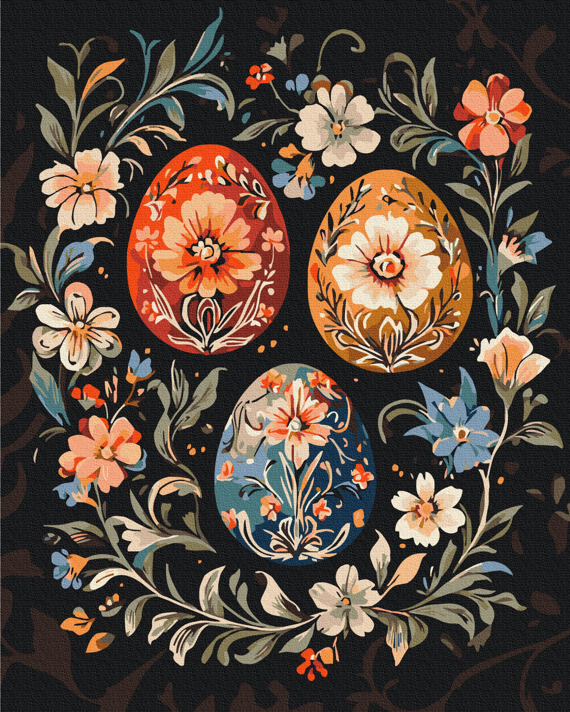 Maalaa numeroin Paint by numbers Writing inspiration