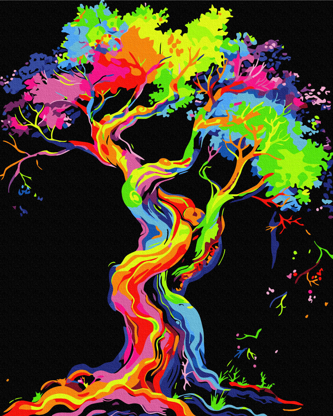 Maalaa numeroin Paint by numbers Tree of Dreams