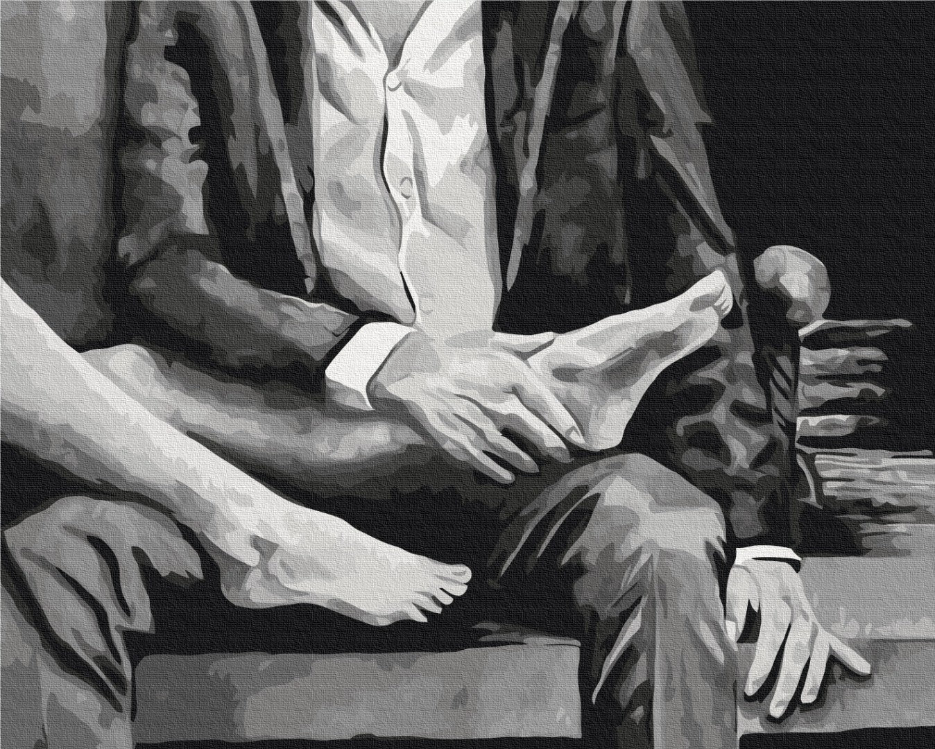 Maalaa numeroin Paint by numbers Body Language 2 © Anna Esthete
