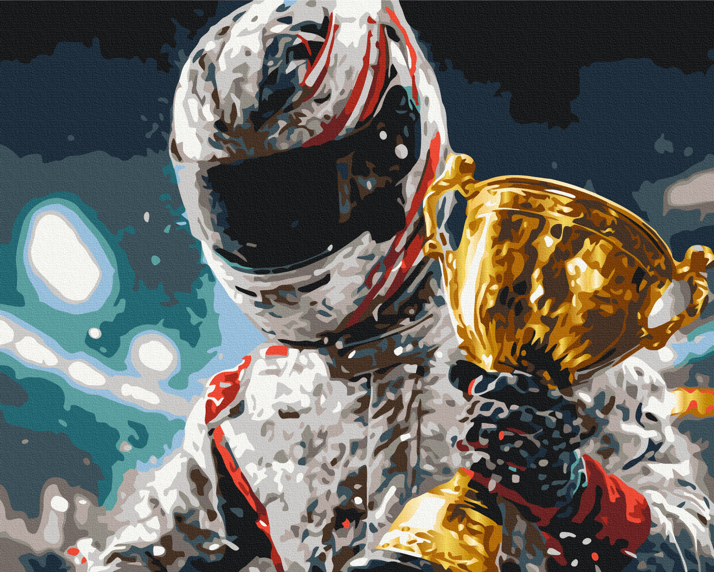 Maalaa numeroin Paint by numbers The path of a champion