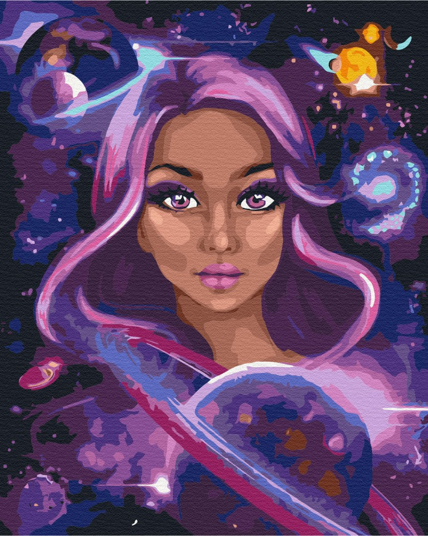 Maalaa numeroin Paint by numbers Cosmic beauty