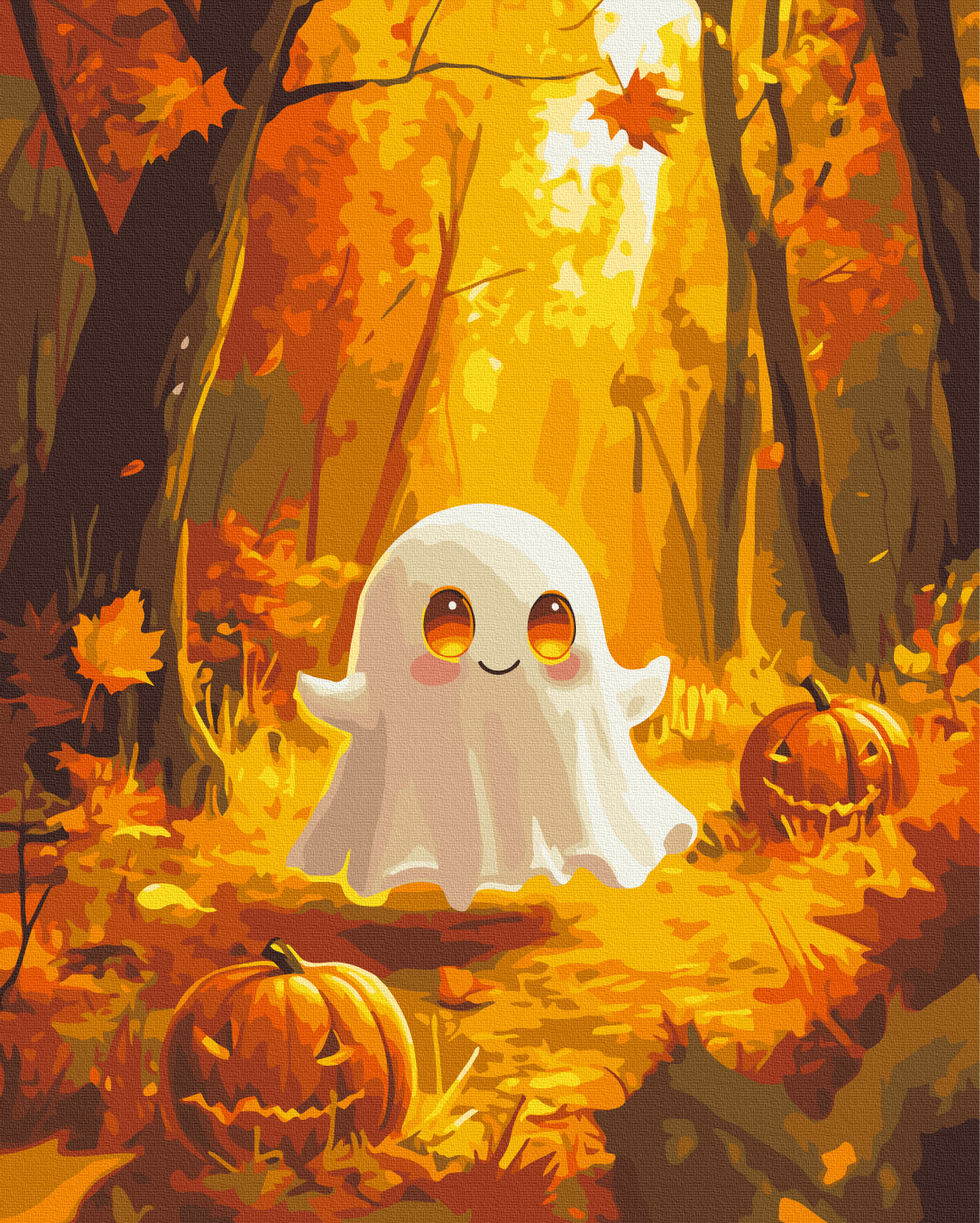 Maalaa numeroin Paint by numbers Sweet “Boo!”