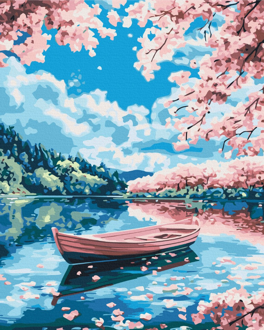 Maalaa numeroin Paint by numbers Pink dreams