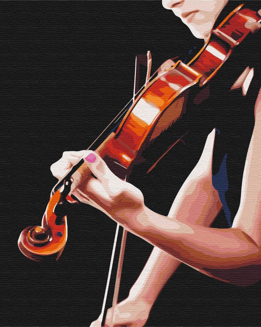 Maalaa numeroin Paint by numbers Harmony sounds