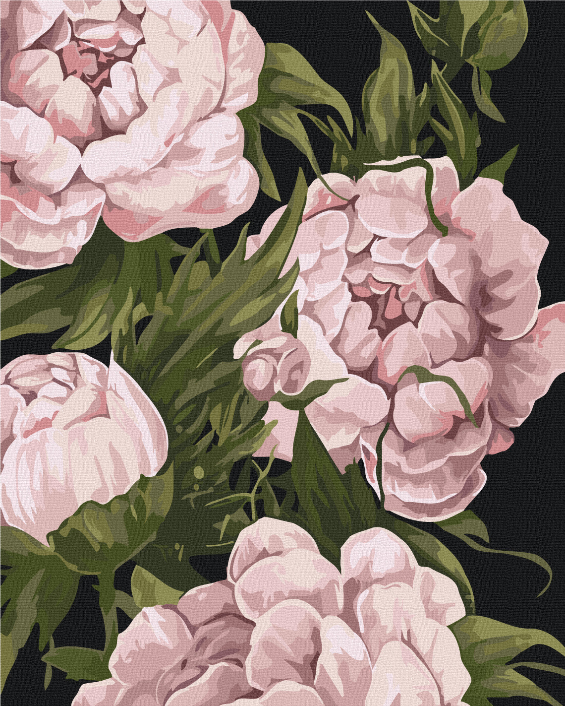 Maalaa numeroin Paint by numbers Garden of tender dreams © LUNATART