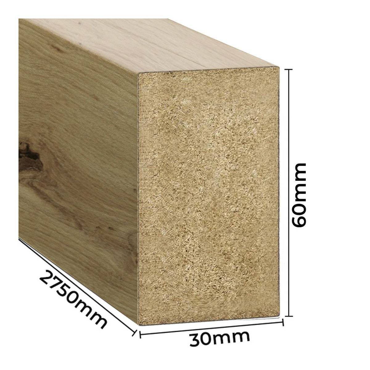 mdf tammi artisan 30x60 mm seinärimat moderniin sisustukseen