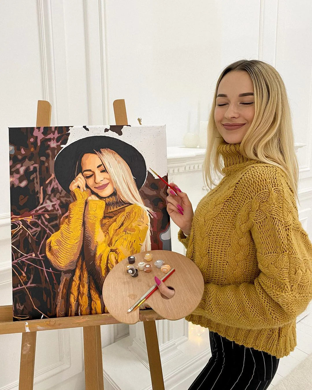 Paint by numners oma kuva 