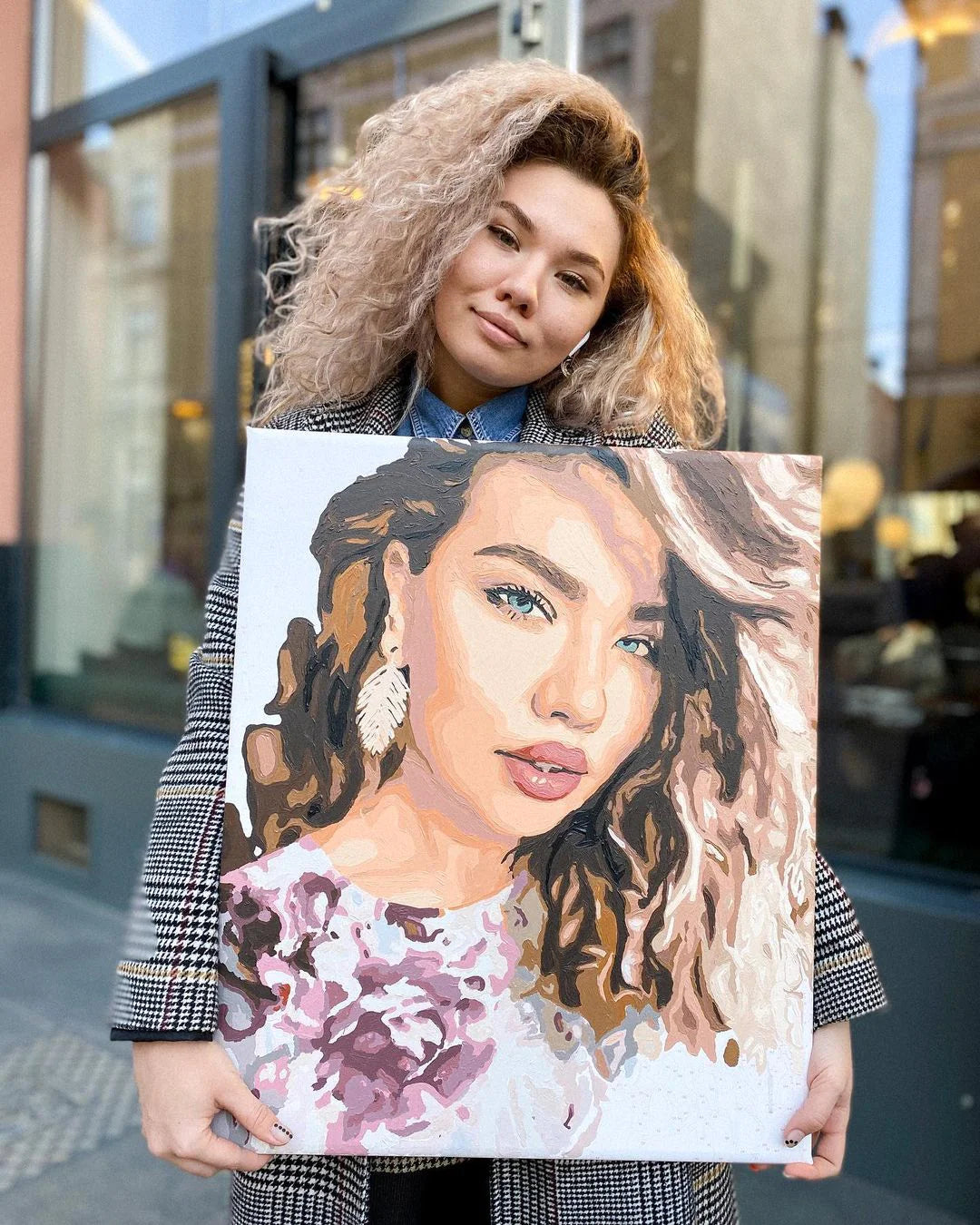 Paint by numbers omasta kuvasta