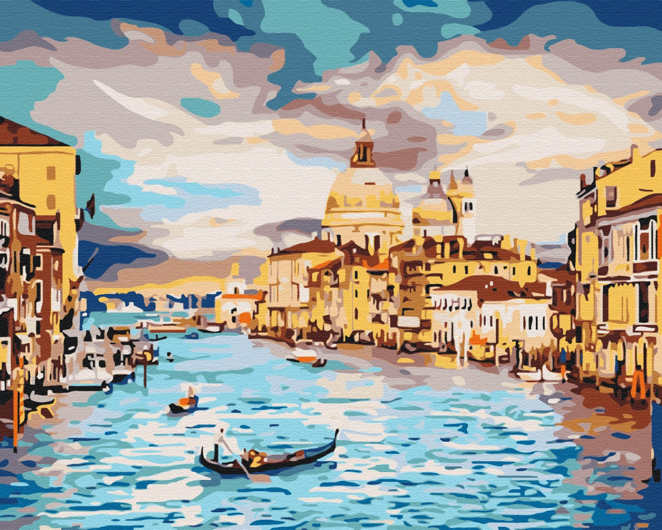 Maalaa numeroin Paint by numbers Heavenly Venice