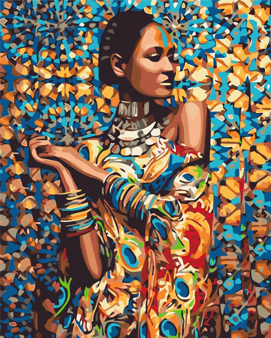 Maalaa numeroin Paint by numbers Princess Zimbabwe