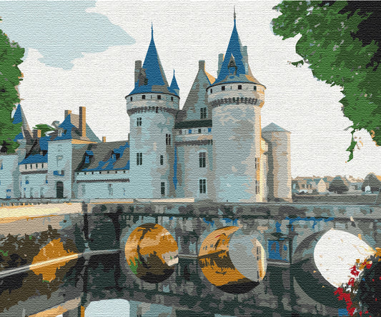 Maalaa numeroin Paint by numbers Sully-sur-Loire castle