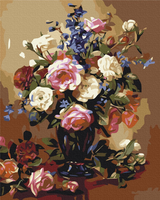 Maalaa numeroin Paint by numbers Exquisite bouquet