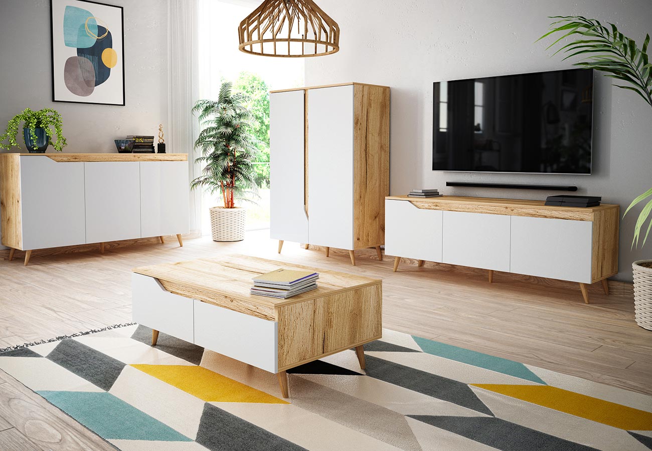 Caya Tammi / Valkoinen huonekalusarja