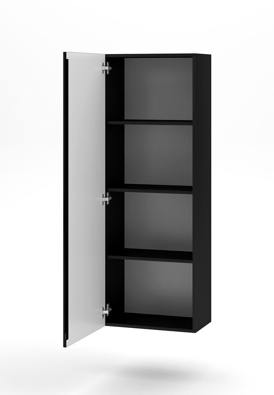 Fino Kalustesarja Musta 140cm Pystymalli