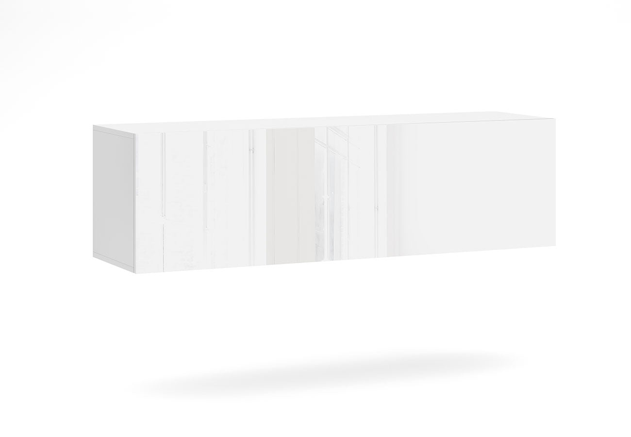 Seinäkaappi valkoinen 140cm 