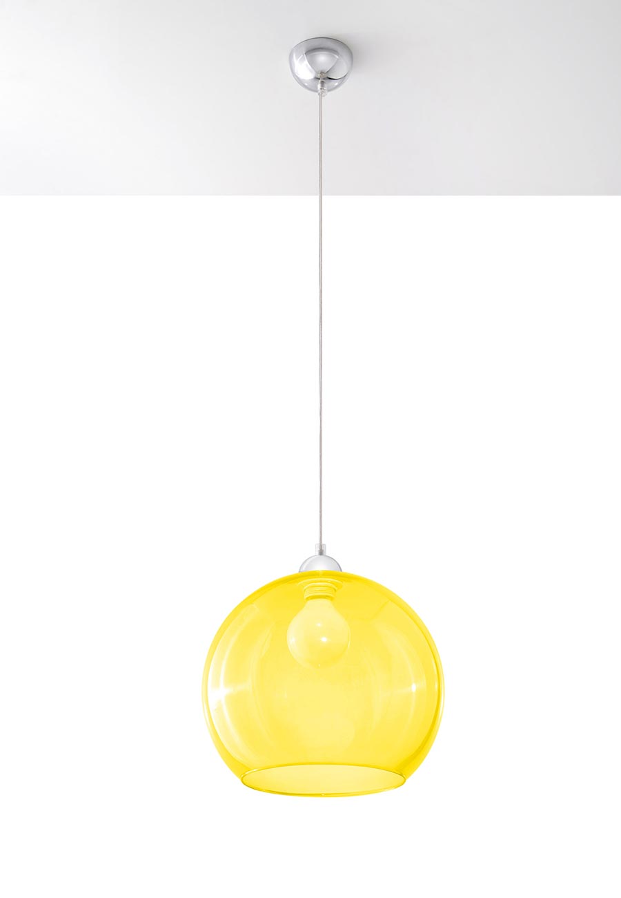 Riippuvalaisin Ball Keltainen
