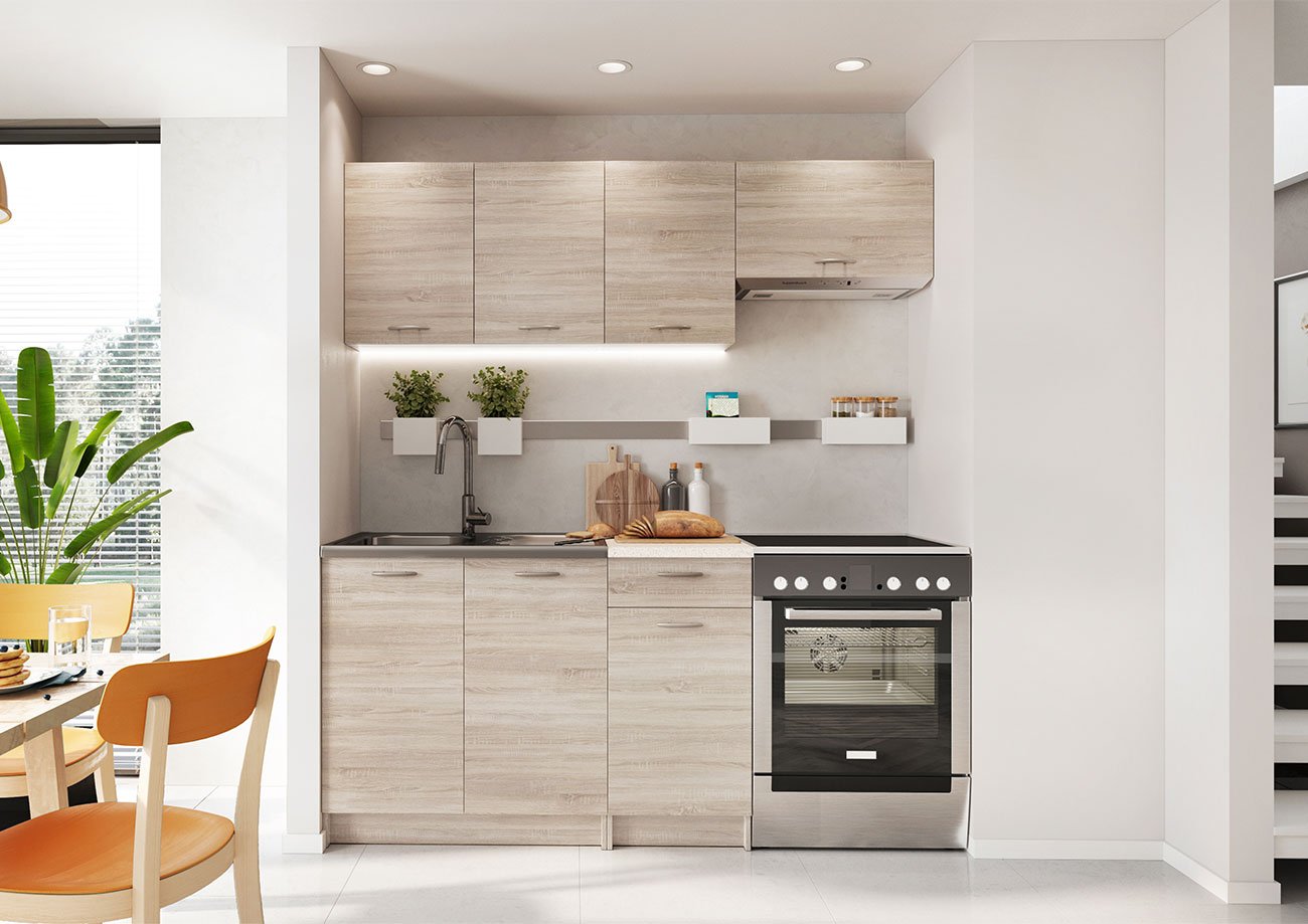 Keittiösarja Kaskinen - Tammi Sonoma väri