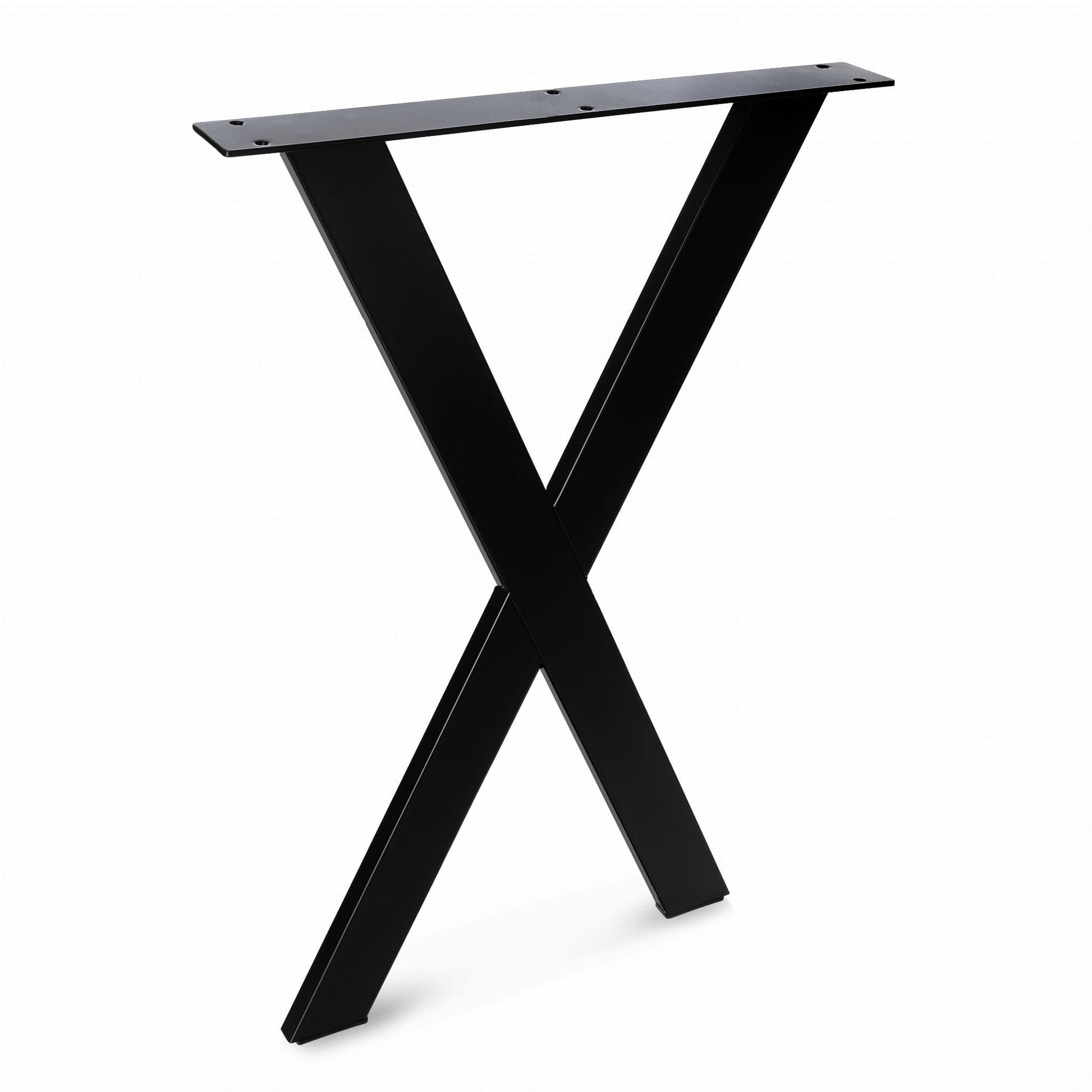 Metallinen Pöydänjalka X 60x20 Musta