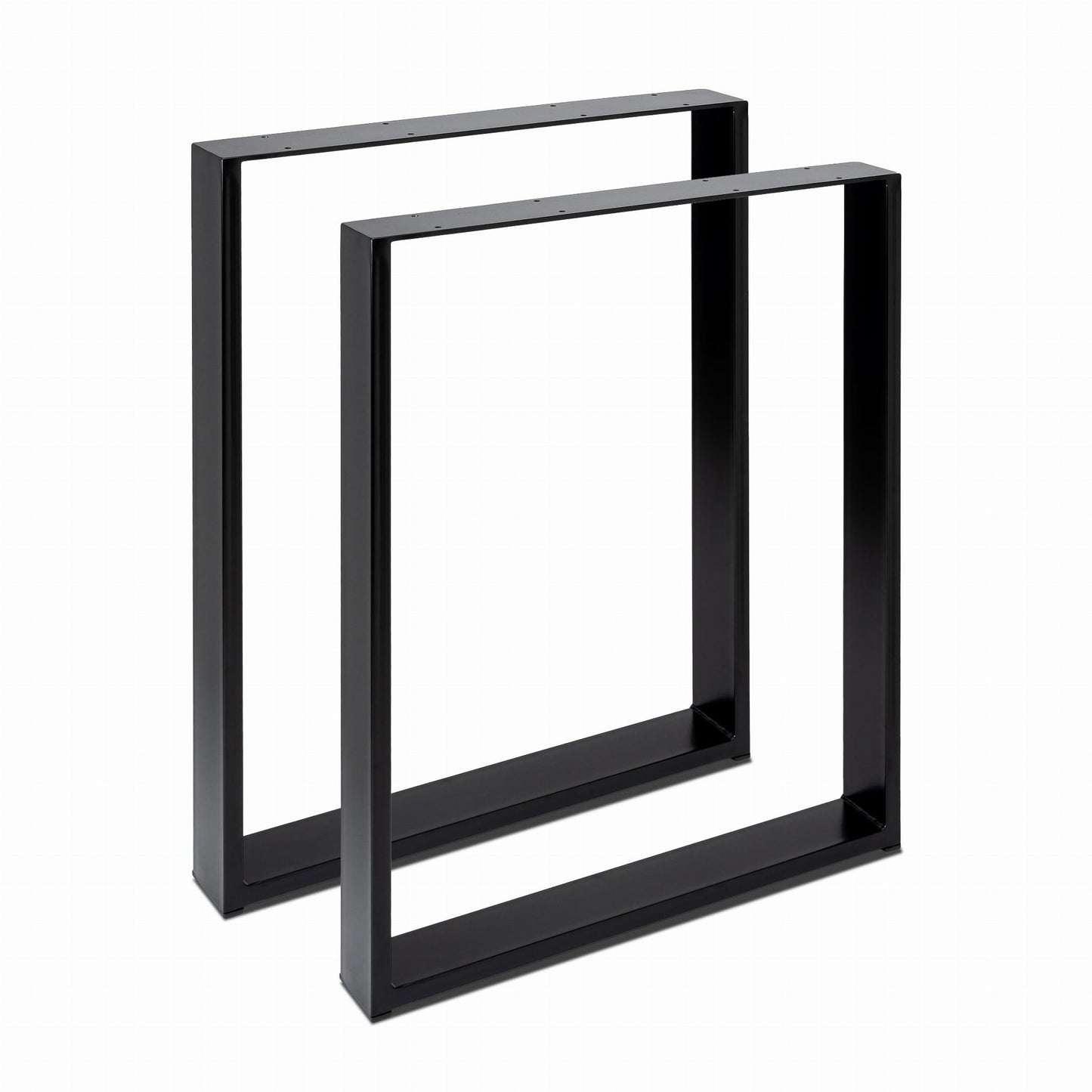 Metallinen Pöydänjalka 80x20 Musta