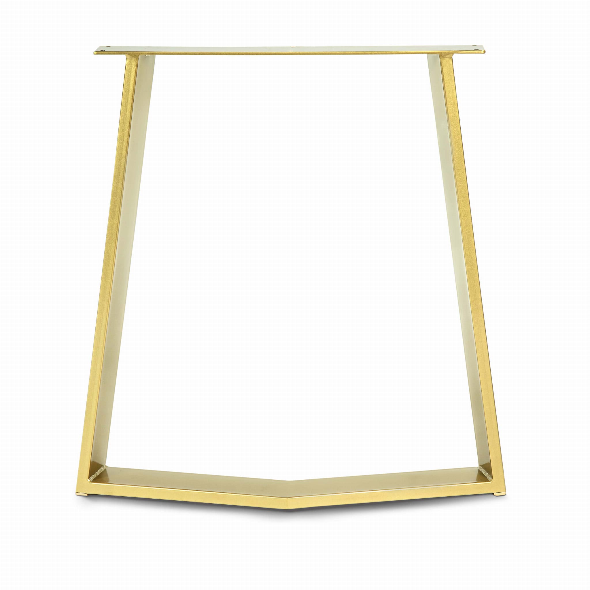 Metallinen Pöydänjalka Ofix 2kpl Kulta 72cm