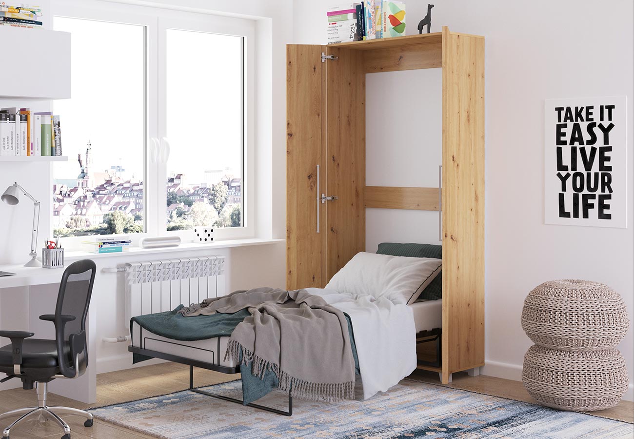 Sänkykaappi Ted 90cm Artisan oak