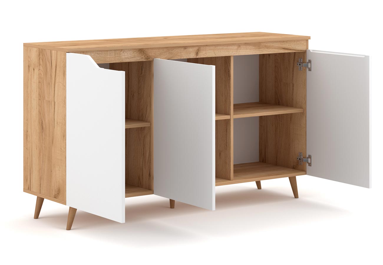 Senkki Caya Tammi Matta Valkoinen 140cm