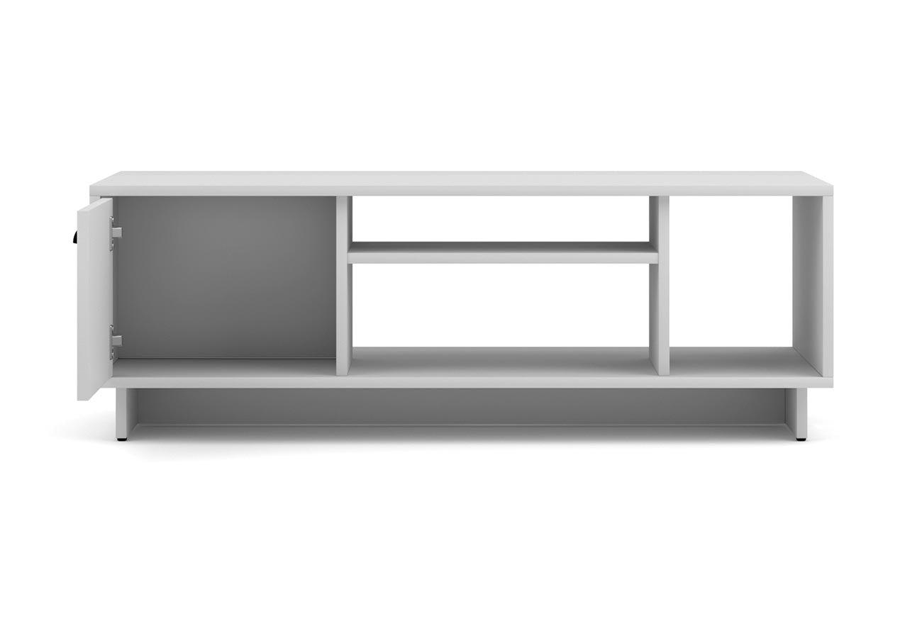 Sohvapöytä Rustic Matta Valkoinen 110cm 