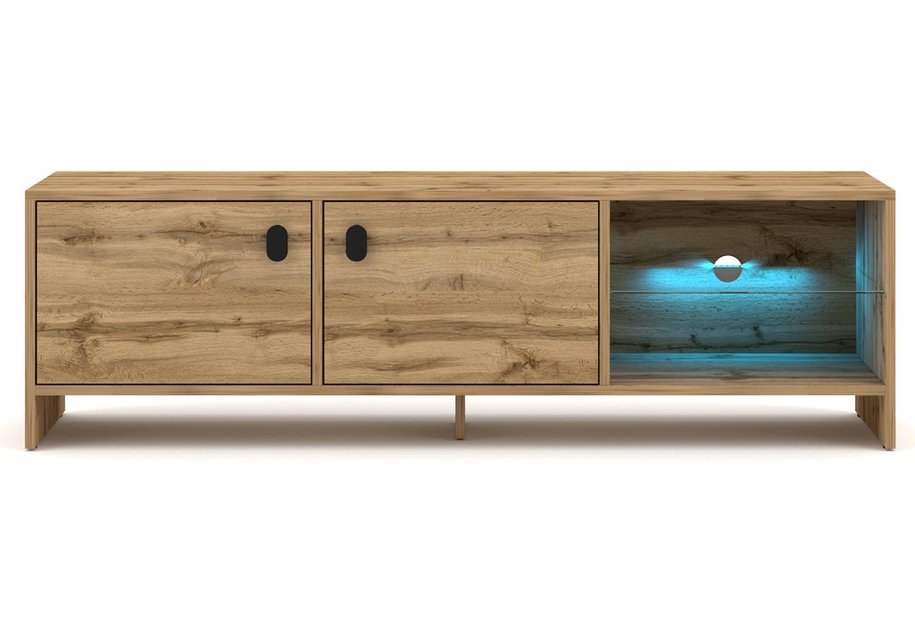 Tv-taso Mido tammi led valot