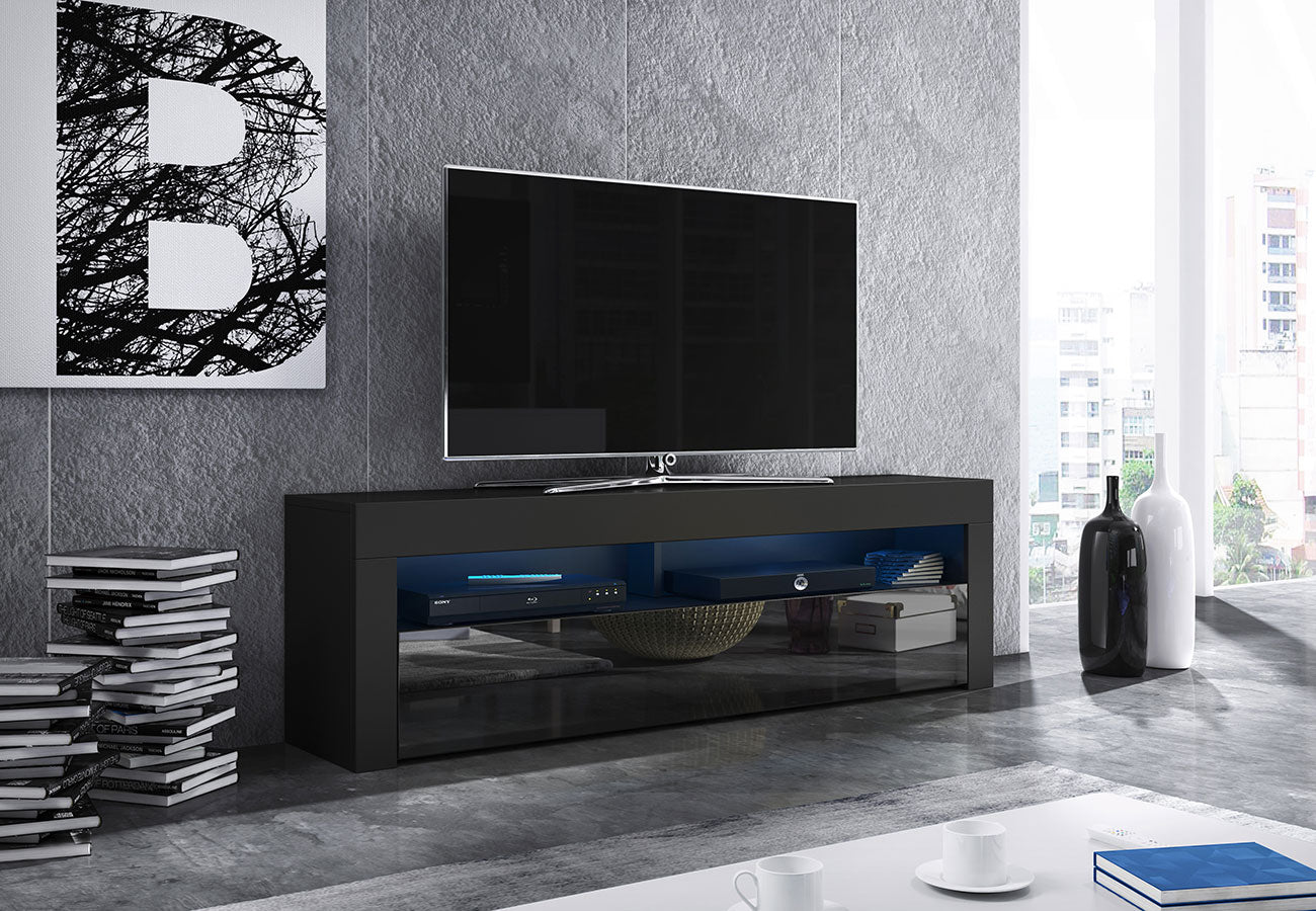 Tv-taso Raymond Musta 140cm Led