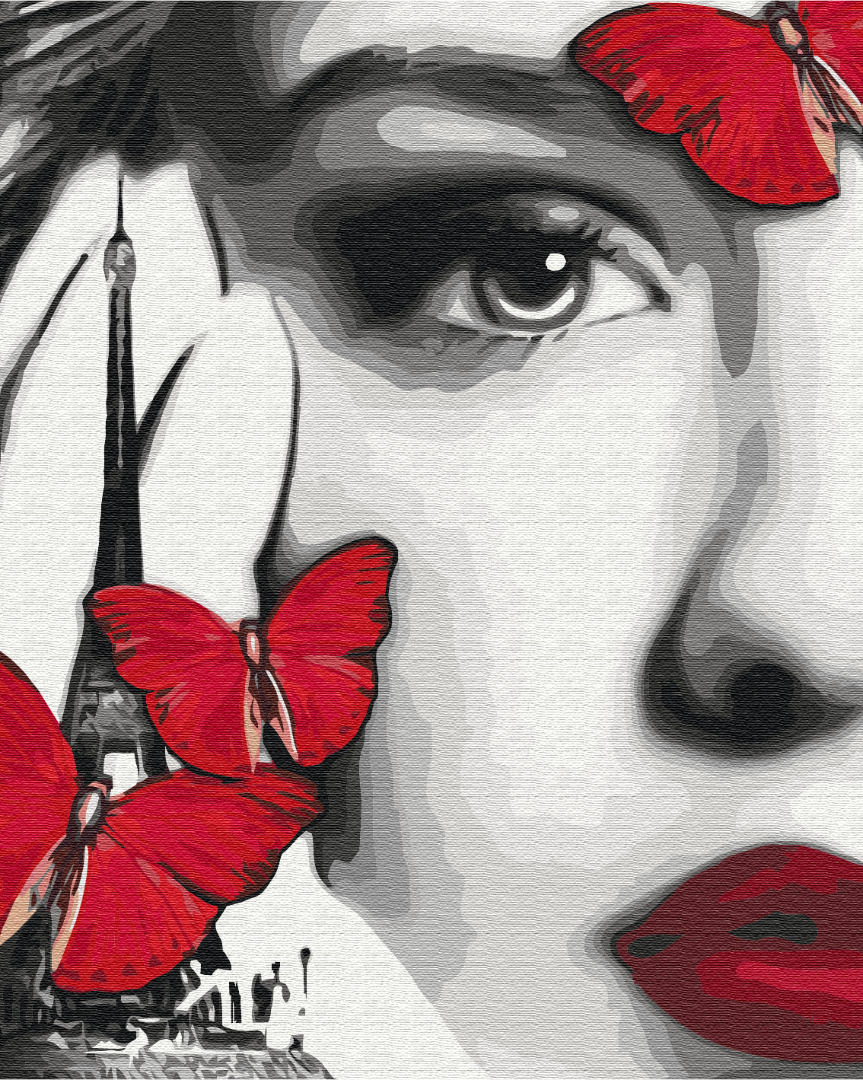 Maalaa numeroin Paint by numbers Deep look
