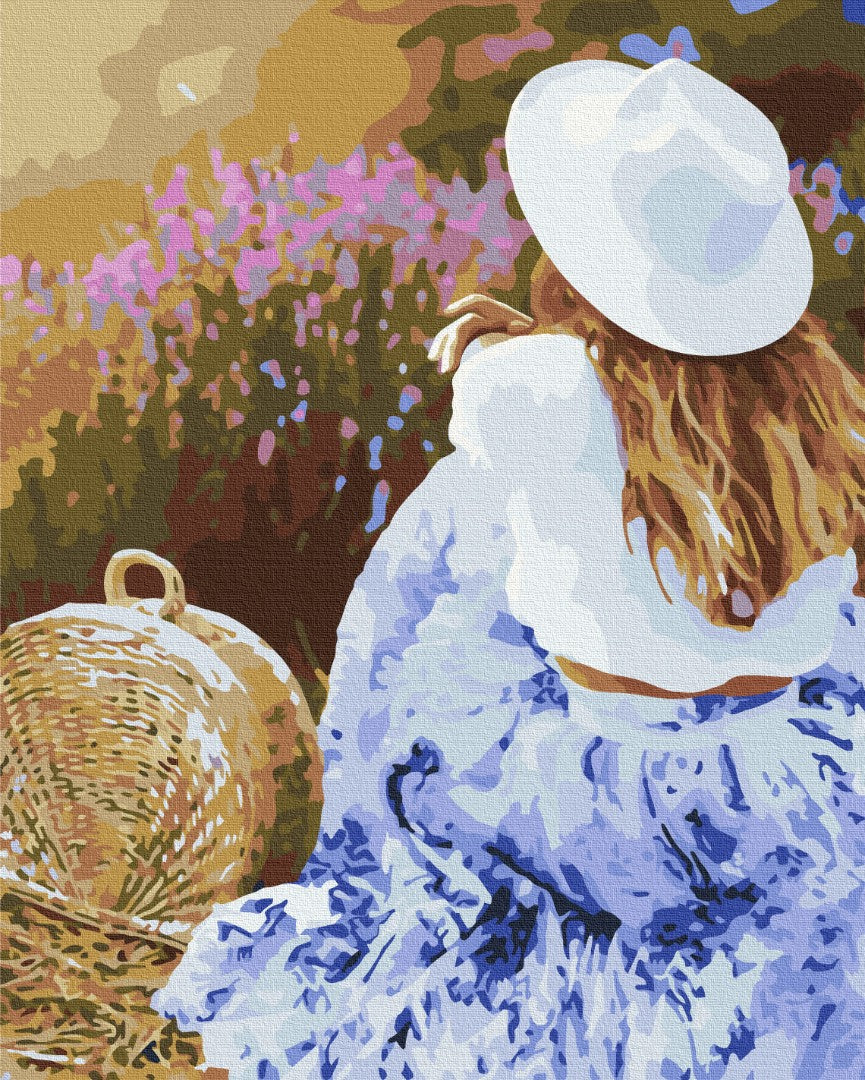 Maalaa numeroin Paint by numbers Favorite lavender